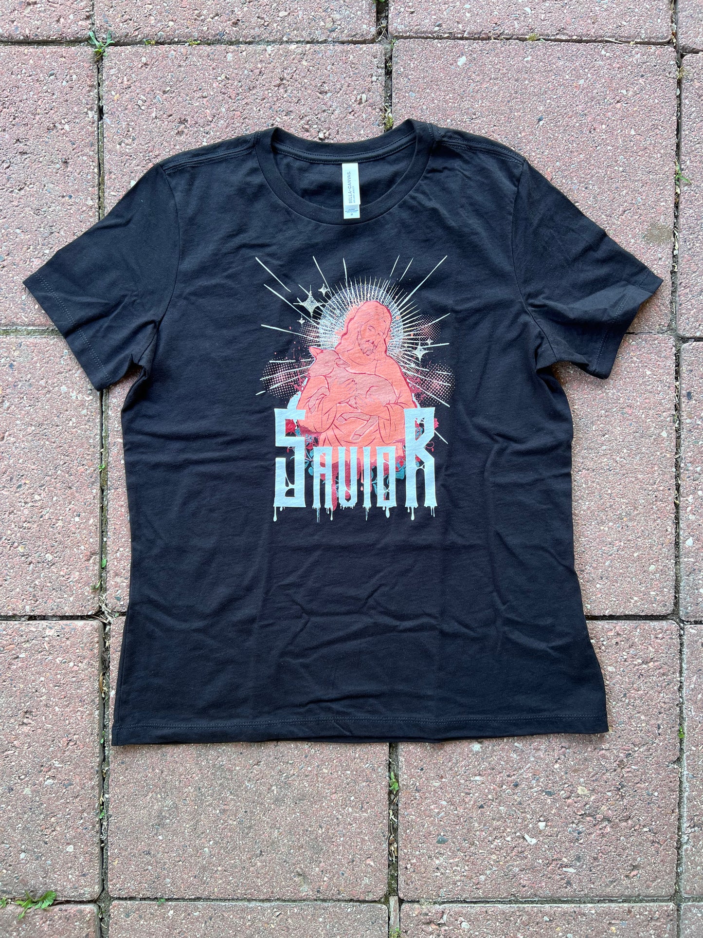 savior and the lamb Women's Relaxed T-Shirt