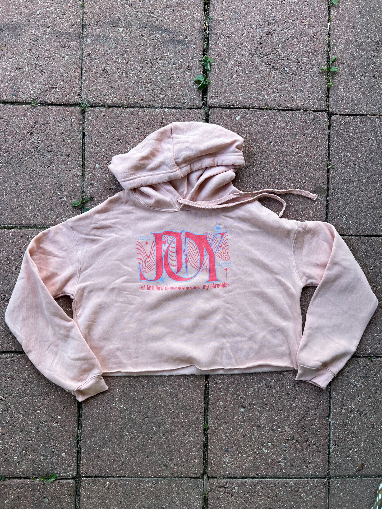 Women’s Joy of the Lord Crop Hoodie