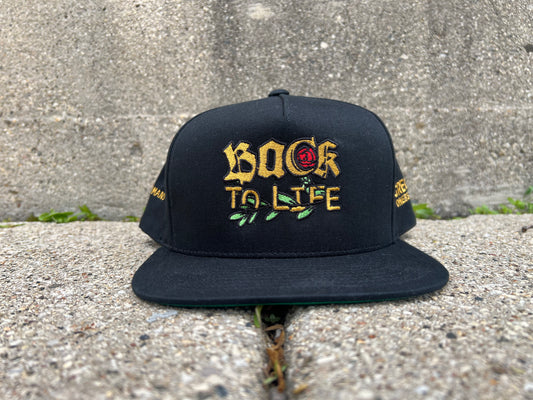 BACK TO LIFE Flat Bill Cap